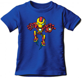 Iron Man Tričko Blue