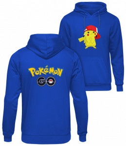 Bluza Pokemon Czapka Niebieska