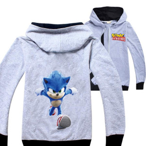 Zipped sweatshirt jacket Sonic