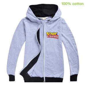 Zipped sweatshirt jacket Sonic