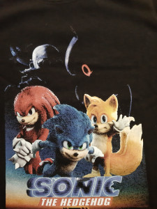 T-shirt Sonic 2 Movie 2. quality