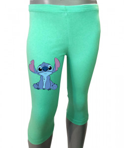 Dívčí 3/4 legíny Stitch 4 barvy